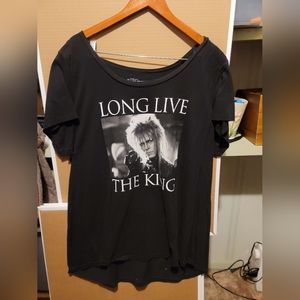 Torrid fangirl collection David bowie labyrinth t shirt